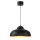 Suspension Table de salle à manger métal rond 40 cm noir or