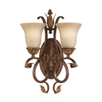 Applique murale ANABELL 10 en bronze Lampe à 2...