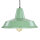 Lampe à suspendre métal ronde Ø36cm vert cuisine table à manger