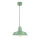 Lampe à suspendre métal ronde Ø36cm vert cuisine table à manger