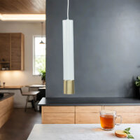 Pendelleuchte Metall rund Modern Ø8cm LIADAN