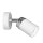 Aufbaustrahler Schwenkbar Modern Wei&szlig; Chrom Wand