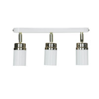 Spot Strahler Decke Weiß Gold 3x GU10 Metall EVIE