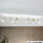 Strahler Weiß Gold 90 cm 6-flammig GU10 Metall