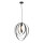 Lampe à suspendre MAE métal rond Moderne réglable pour E27
