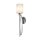 Lampe de salle de bain LED NELLY abat-jour en verre satin&eacute; IP44