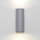 Lampe dextérieur Gris Up Down Aluminium Verre Façade Maison