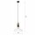 Suspension industrielle Vintage Verre Abat-jour E27