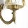 Jugendstil Wandleuchte Wandlampe Weiß