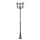 Cand&eacute;labre MIGDAL en bronze 220cm Rustique Chemin Jardin