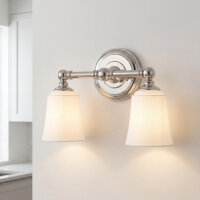 Lampe de salle de bain murale miroir IP44 incl. LED
