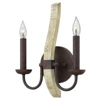 Applique d&eacute;corative ESITEESH Antique en brun Couloir