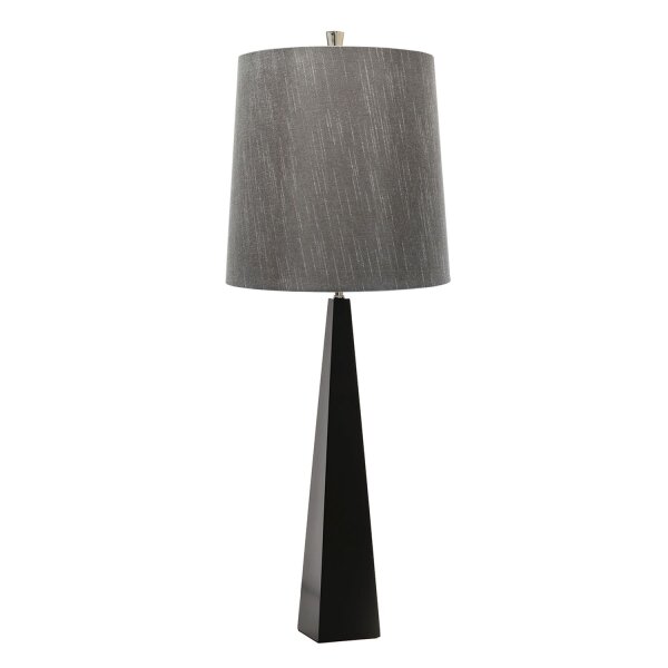 Lampe de sol salon noir gris hauteur 79cm