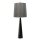 Lampe de sol salon noir gris hauteur 79cm