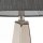 Design Bodenlampe Metall Stoff in Nickel Dunkelgrau