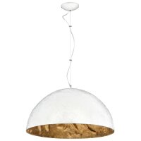 Edle Hängelampe SIMI Ø62cm Weiß Gold...