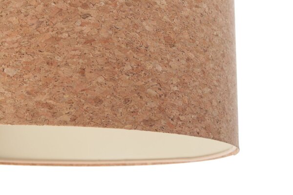 Hängelampe Wohnzimmer Natur E27 Ø 50 cm Kork Modern