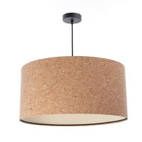 Suspension Li&egrave;ge &Oslash; 30 cm E27 Naturel Noir...