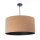 Suspension ronde Nature Noir Ø 40 cm E27 Liège