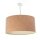Pendelleuchte E27 rund Ø 40 cm Kork Modern Boho