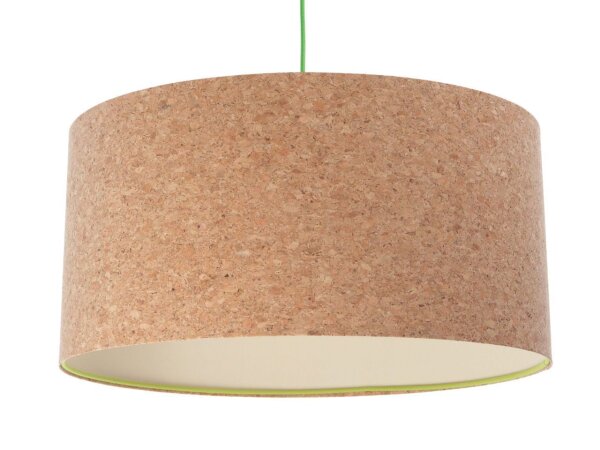 Suspension ronde liège Ø 50 cm E27 Moderne Salon