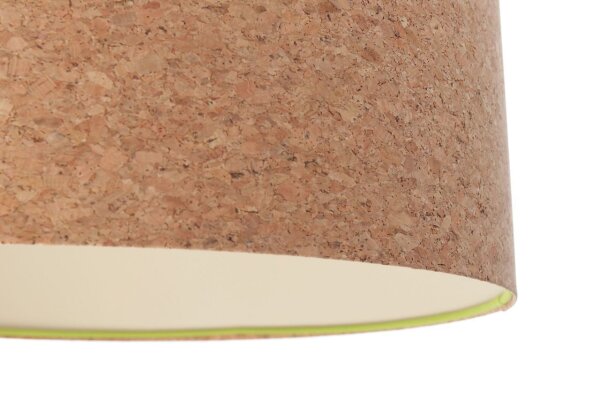Pendelleuchte Kork Ø 60 cm groß E27 rund Esstisch