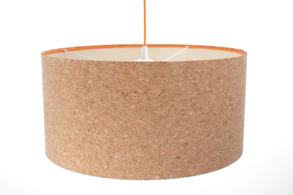Lampe à suspendre ronde Ø 60 cm Moderne Liège E27 Table à manger
