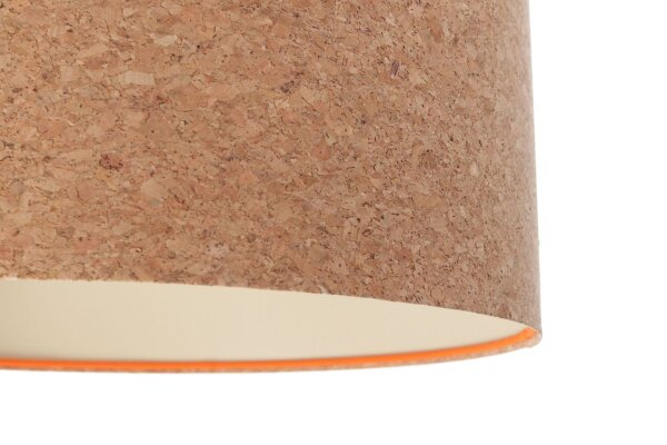 Lampe à suspendre ronde Ø 60 cm Moderne Liège E27 Table à manger