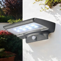 LED Solarleuchte mit Bewegungsmelder IP44 Wand TSUNADE