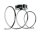 LED Deckenlampe 3000 K 2300 lm Modern Wellen