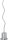 Tischlampe LED klein 45 cm Wellen Design