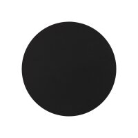Applique LED noire métal plat 3000K 640lm