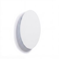 Applique murale LED métal plat rond Ø15cm...