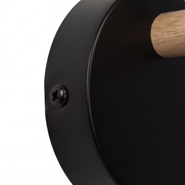 Applique murale Noir Tissu Abat-jour E27 VAIO