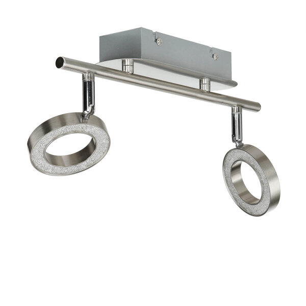 LED Deckenstrahler länglich 34 cm 2-flammig Wohnzimmer
