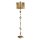 Schirm Stehlampe Gold 170 cm Wohnzimmer GENEVOTE