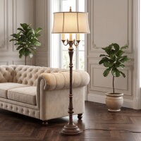 Lampadaire de salon 159 cm 4x E27 Art Nouveau BRIGETTE