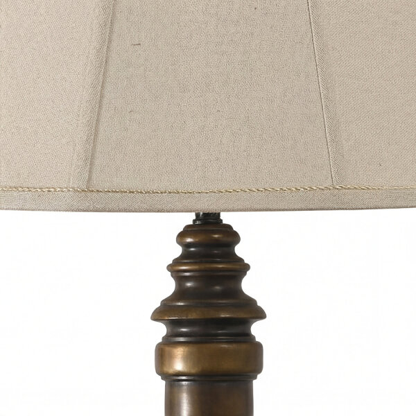 Lampadaire classique HELISSENT 157,5 cm en bronze