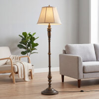 Lampadaire classique HELISSENT 157,5 cm en bronze