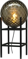 Lampe de table noir verre métal 57 cm E27...