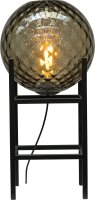 Lampe de table noir verre métal 57 cm E27...