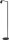 Stehlampe Schwarz Öl-Effekt verstellbar 135 cm GU10