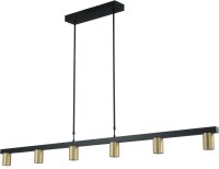 Lampe &agrave; suspendre Or Noir Largeur 160 cm...