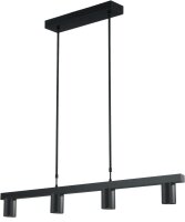 Lampe &agrave; suspendre Noir M&eacute;tal 100 cm Table...