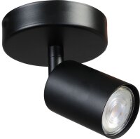 Spot Spot noir petit &Oslash; 11 cm rond ELSIE
