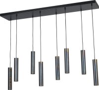 Lampe à suspendre noire réglable GU10...