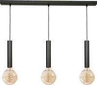 Lampe &agrave; suspendre allong&eacute;e m&eacute;tal 3...
