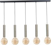 Lampe à suspendre métal pour E27 noir...