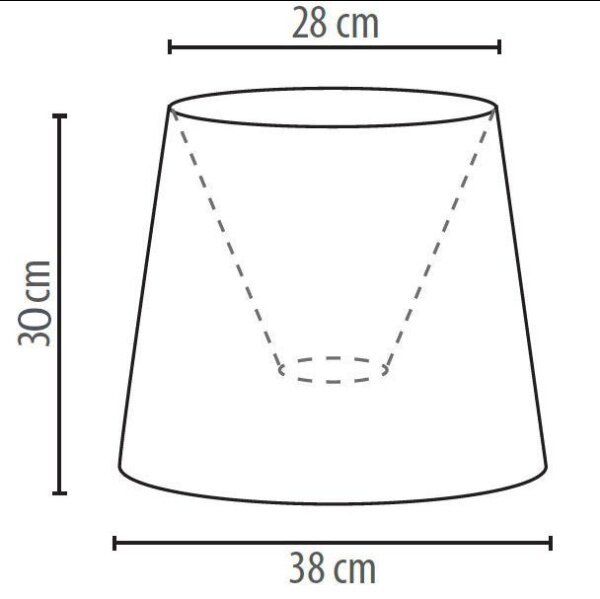 Lampenschirm Stehlampe Weiß Spitze Textil E27