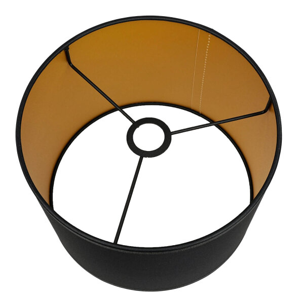 Wandlampe mit Schalter Schwarz Gold VIPER flexibel